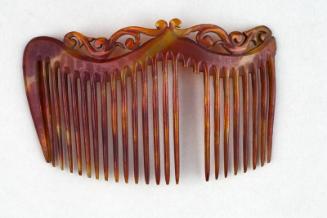 Faux Tortoiseshell Ornamental Hair Comb