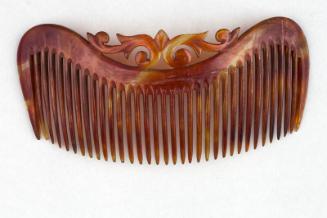 Faux Tortoiseshell Ornamental Hair Comb