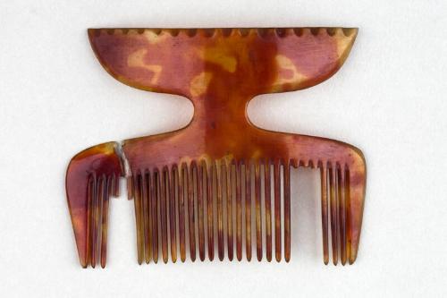 Faux Tortoiseshell Ornamental Hair Comb