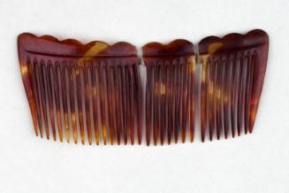 Faux Tortoiseshell Ornamental Hair Comb