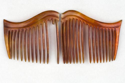 Faux Tortoiseshell Ornamental Hair Comb