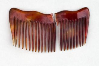 Faux Tortoiseshell Ornamental Hair Comb