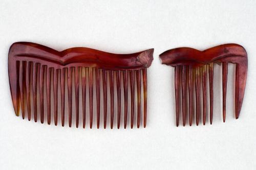 Faux Tortoiseshell Ornamental Hair Comb