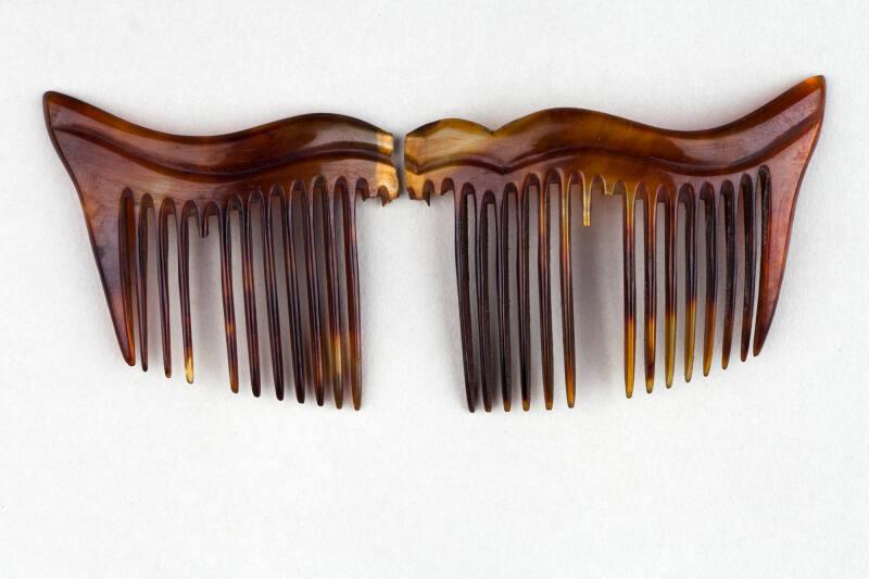 Faux Tortoiseshell Ornamental Hair Comb