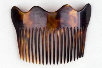 Faux Tortoiseshell Ornamental Back Comb