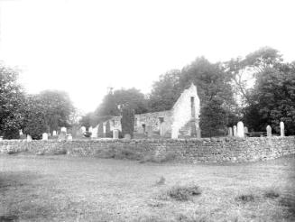 Unidentified Church and Graveyard