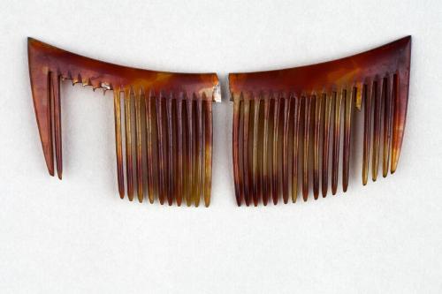 Faux Tortoiseshell Ornamental Hair Comb