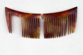 Faux Tortoiseshell Ornamental Hair Comb