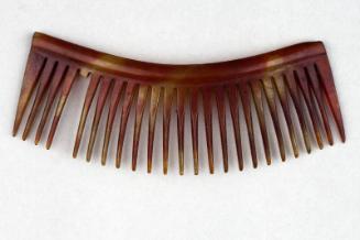 Faux Tortoiseshell Ornamental Hair Comb