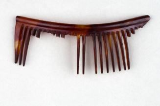 Faux Tortoiseshell Ornamental Hair Comb