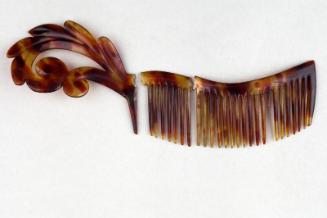 Faux Tortoiseshell Ornamental Hair Comb