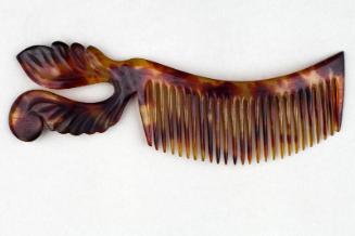 Faux Tortoiseshell Ornamental Hair Comb