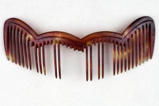 Faux Tortoiseshell Ornamental Hair Comb