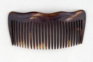 Faux Tortoiseshell Ornamental Back Comb