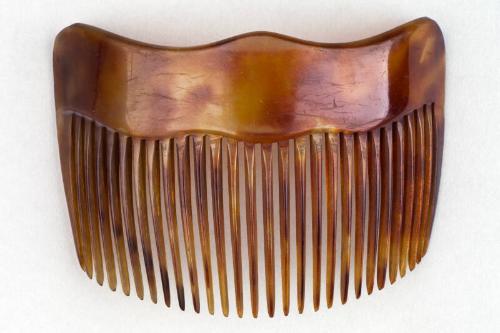 Faux Tortoiseshell Ornamental Back Comb