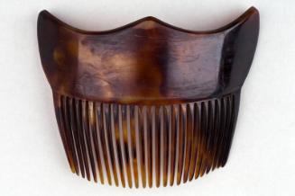 Faux Tortoiseshell Ornamental Back Comb