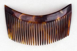 Faux Tortoiseshell Ornamental Back Comb