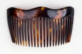 Faux Tortoiseshell Ornamental Back Comb