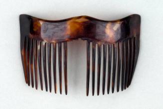 Faux Tortoiseshell Ornamental Back Comb