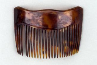 Faux Tortoiseshell Ornamental Back Comb