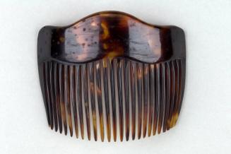 Faux Tortoiseshell Ornamental Back Comb