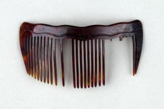 Faux Tortoiseshell Ornamental Hair Comb