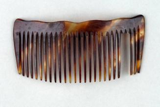 Faux Tortoiseshell Ornamental Hair Comb