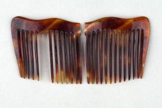 Faux Tortoiseshell Ornamental Hair Comb