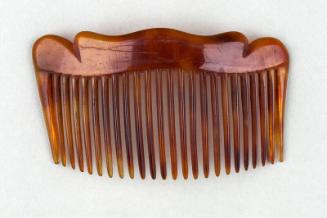 Faux Tortoiseshell Ornamental Hair Comb