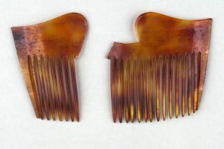 Faux Tortoiseshell Ornamental Back Comb