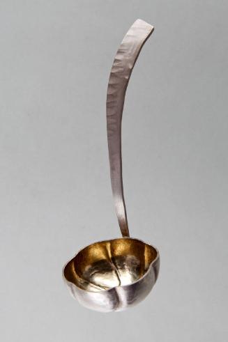 Chased Silver Ladle
