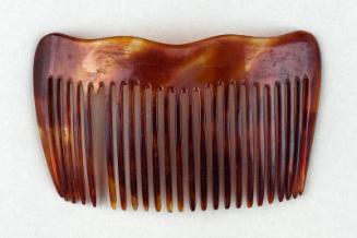 Faux Tortoiseshell Ornamental Back Comb