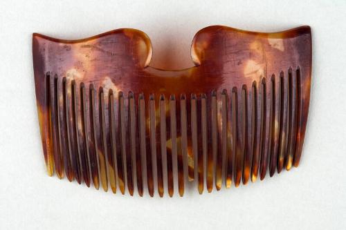 Faux Tortoiseshell Ornamental Back Comb