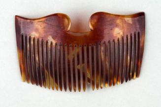Faux Tortoiseshell Ornamental Back Comb
