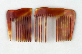 Faux Tortoiseshell Ornamental Back Comb