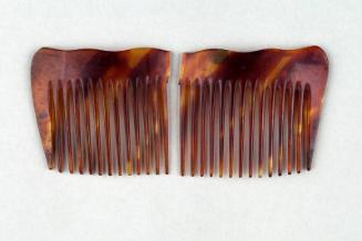 Faux Tortoiseshell Ornamental Hair Comb