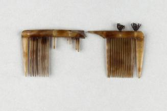 Faux Tortoiseshell Ornamental Hair Comb