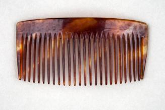 Faux Tortoiseshell Ornamental Hair Comb