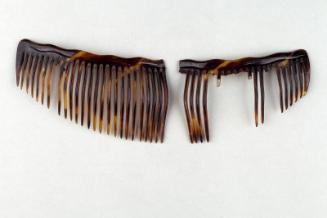 Faux Tortoiseshell Ornamental Hair Comb