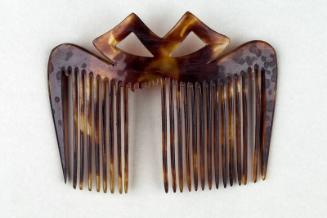 Faux Tortoiseshell Ornamental Hair Comb