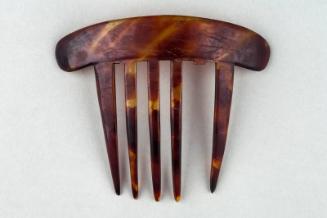 Faux Tortoiseshell Ornamental Hair Comb