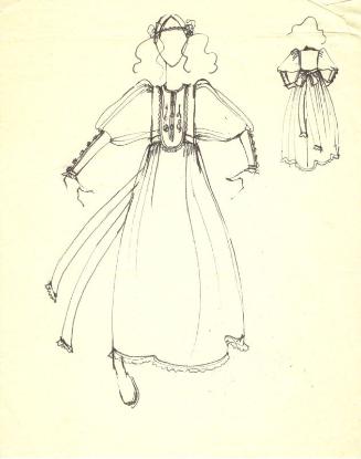 Drawing of Dress