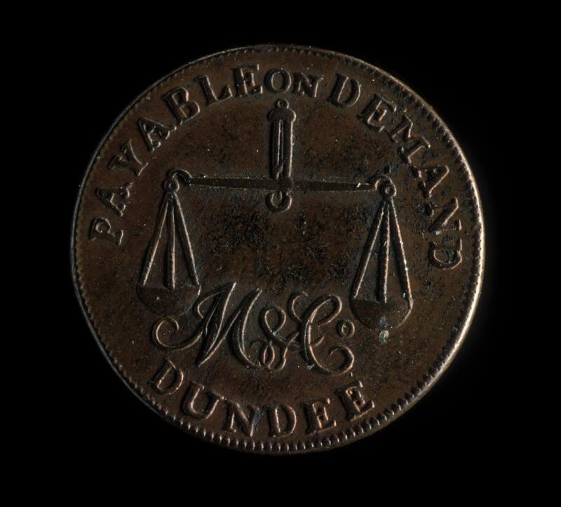 Farthing Trade Token (Dundee)