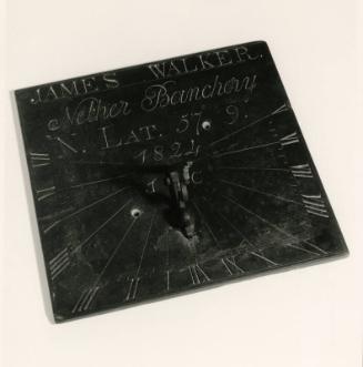 Slate Bed Sundial