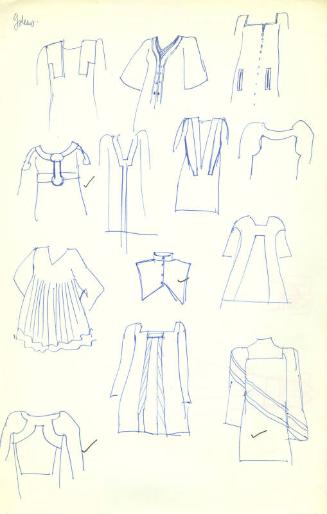 Multidrawing of Dresses