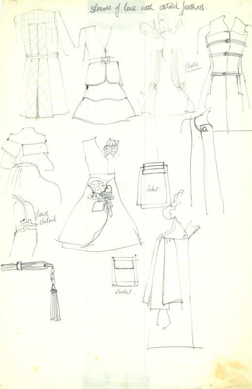 Multidrawing of Dresses