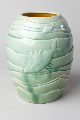Moulded Fish Vase