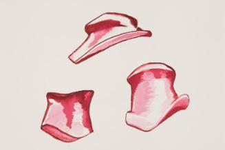 Drawing of Three Hats