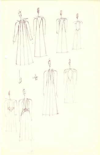 Multidrawing of Dresses