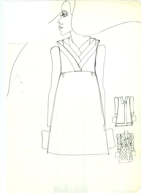 Drawing of Dress